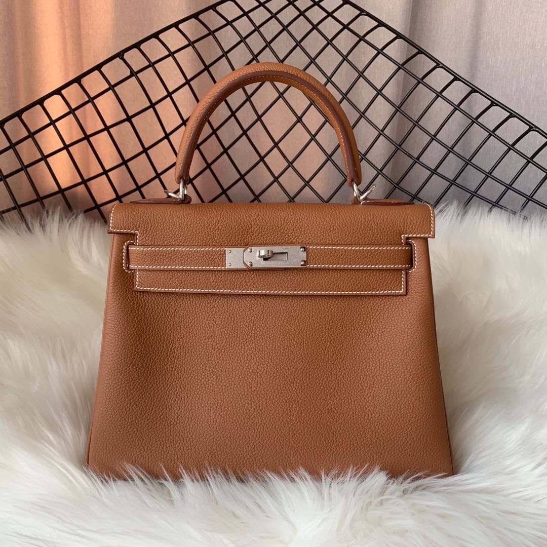 에르메스 켈리백28 골드 은장 토고